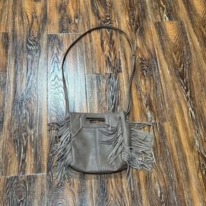 Leather Fringe Purse Brown Shoulder Bag Maurice's Crossbody